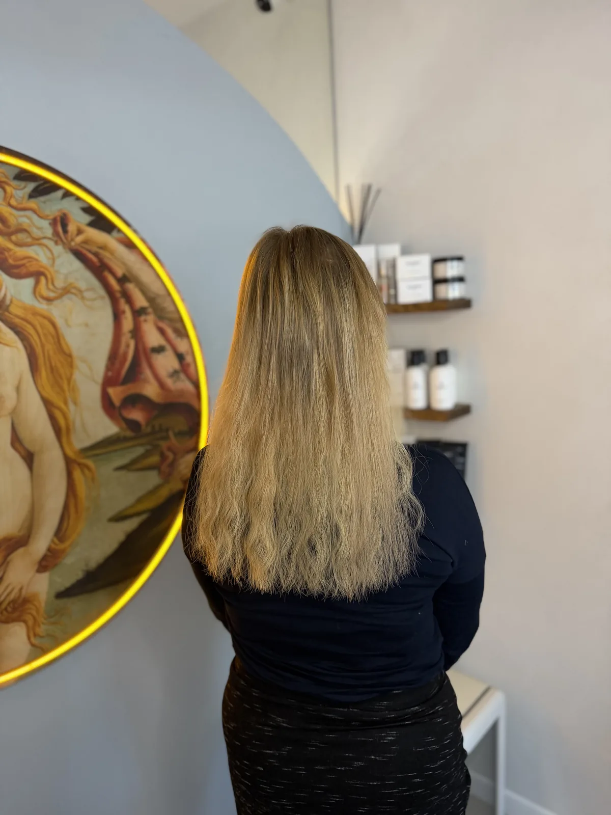 Bio taśmy — blond — После