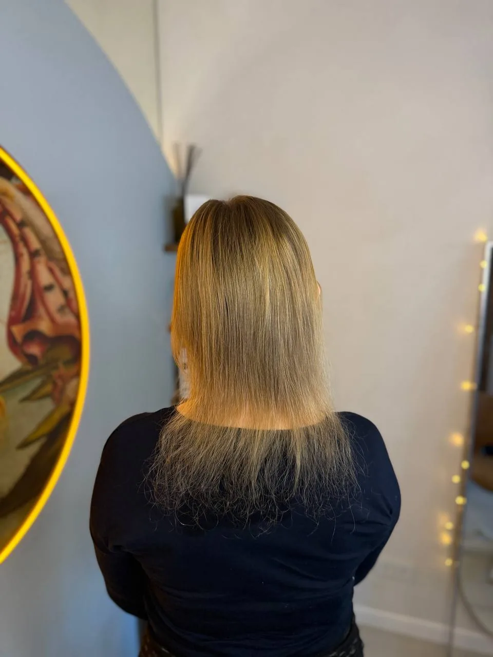 Bio taśmy — cienkie blond — До