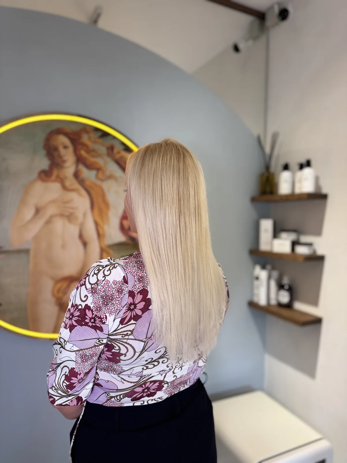 Bio taśmy — blond — После