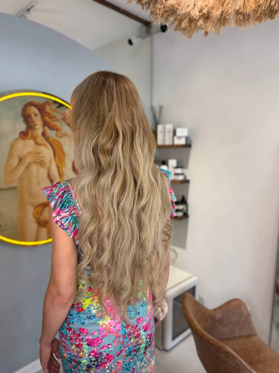 Tape On — falowany blond — После