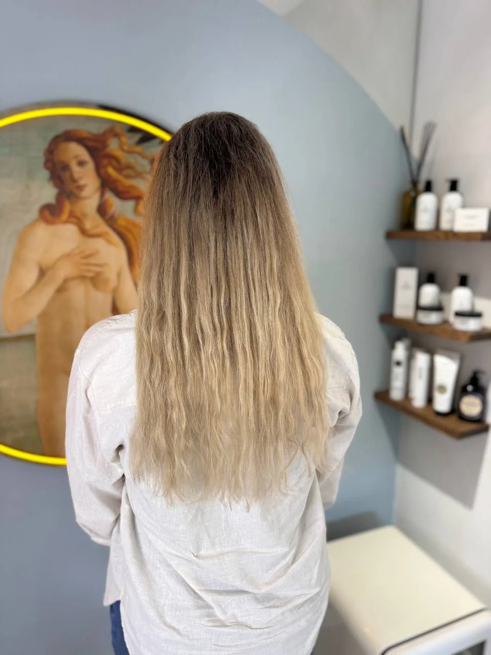 Tape On — blond — После