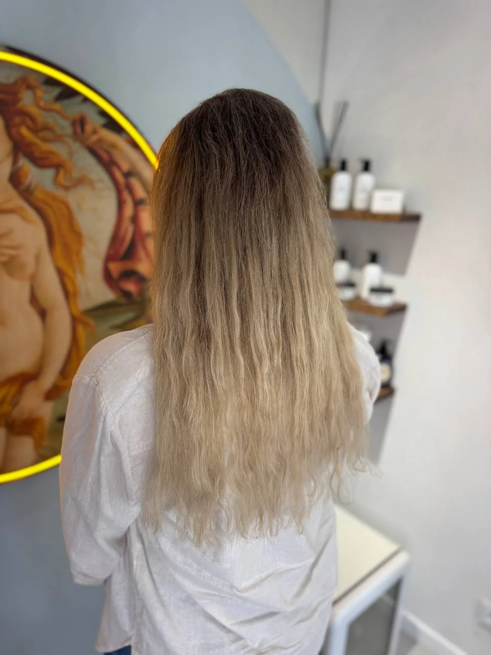 Tape On — blond — После